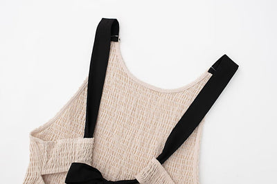 Aranza Vestido de verano con espalda baja