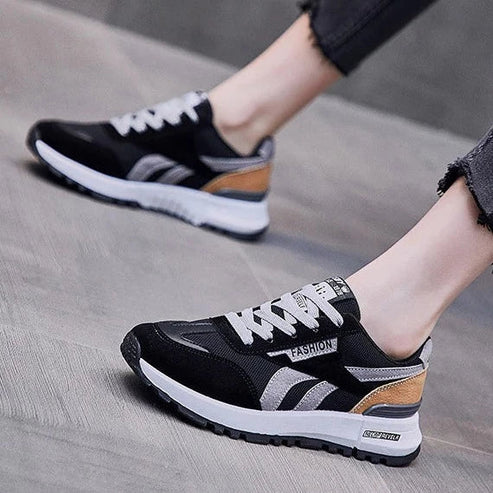 Reekie - Cómodas zapatillas casual para mujer para un look relajado