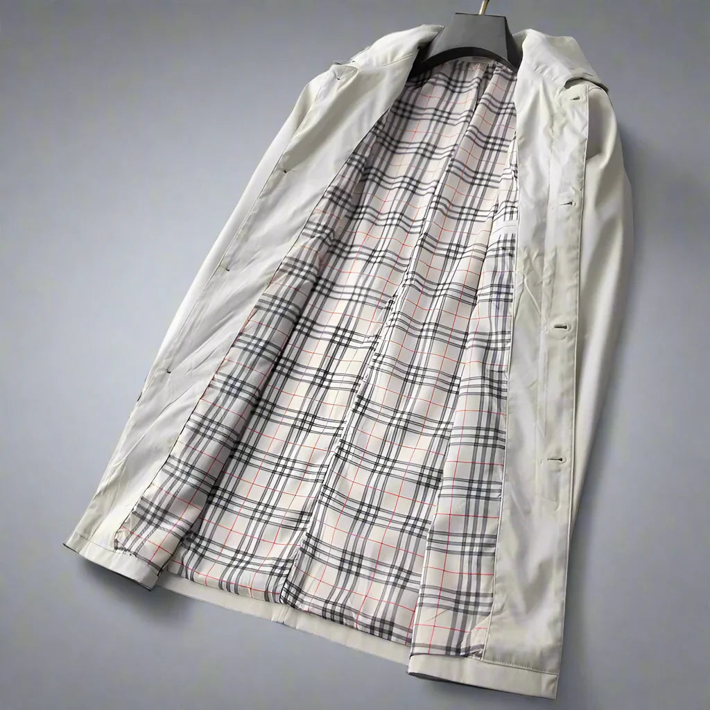 Abrigo elegante para hombre con forro clasico - Darion