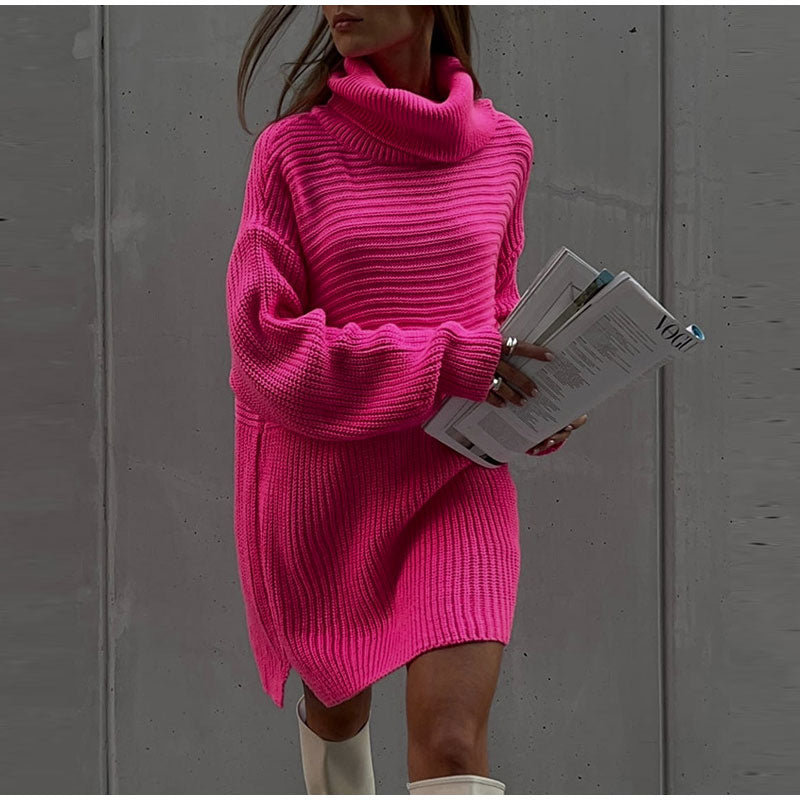 Ariadna - Jersey de punto con cuello alto