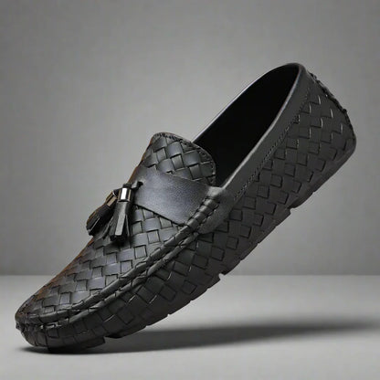 Mocasín de piel con borla - Davin