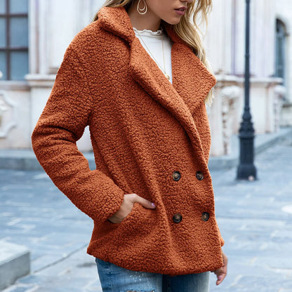 Abrigo mujer borrego casual - Julieta