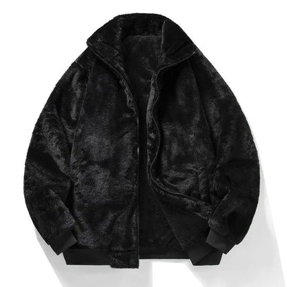 Chaqueta de pelo sintetico para hombre estilo lujoso - Eryon