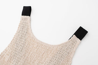 Aranza Vestido de verano con espalda baja