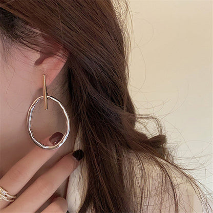 Aretes Aros con lentejuelas