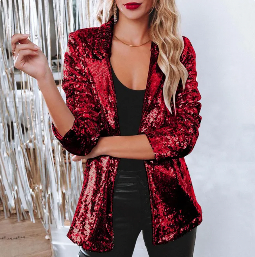 Mila - Blazer con lentejuelas