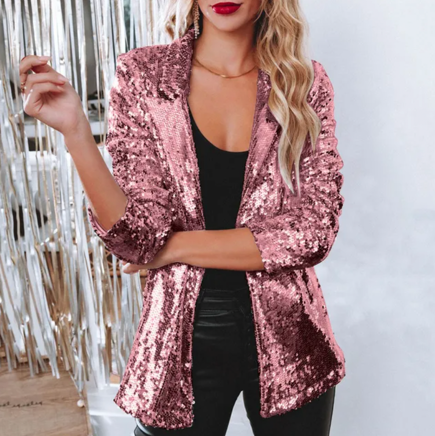 Mila - Blazer con lentejuelas