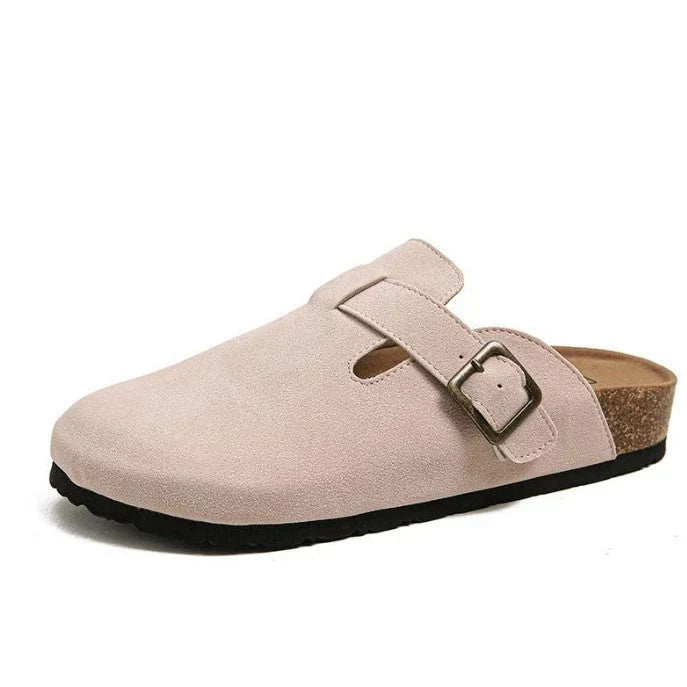 Boro - Sandalias unisex de piel, elegantes y cómodas