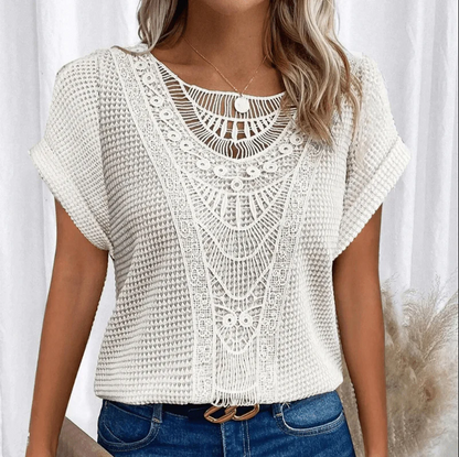 Blusa Amelia señora - Lujosa y vaporosa