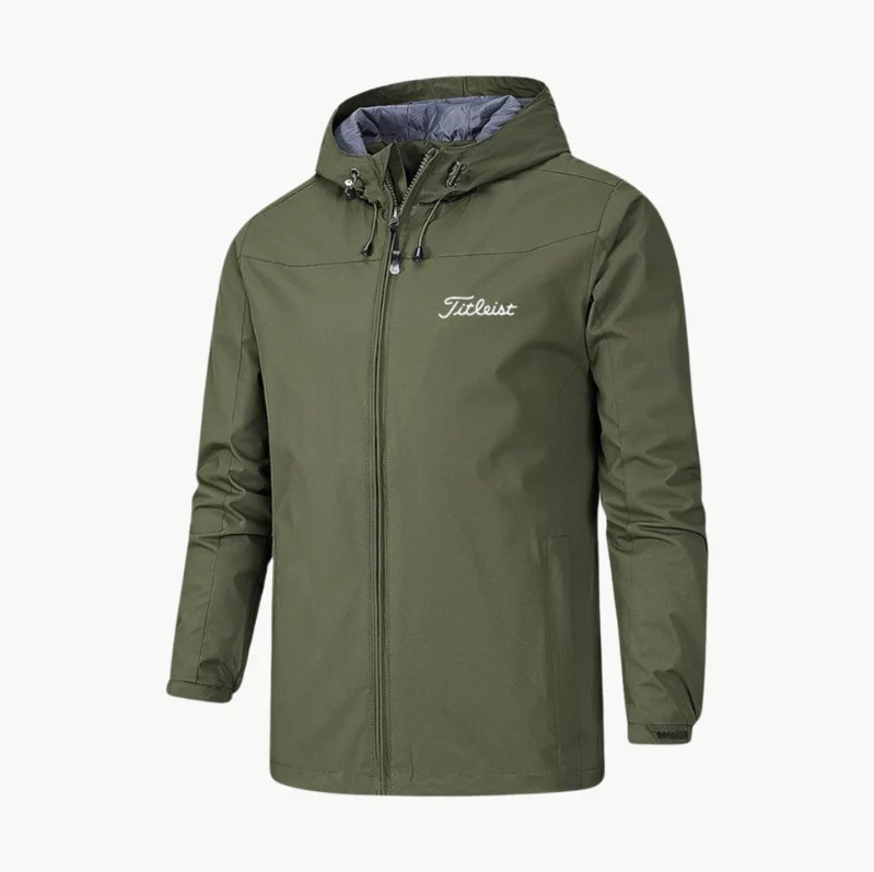 Rooney - Chaqueta de protección impermeable y cortaviento para hombre