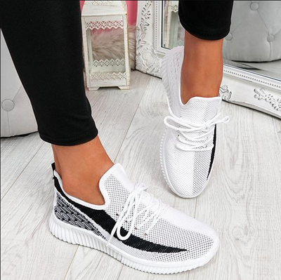 Lora - Zapatos de cordones transpirables para mujer, comodidad y estilo
