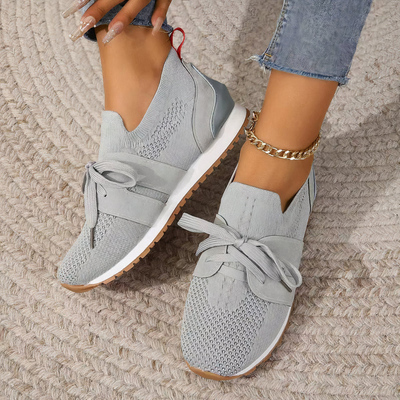 Wiebke - Zapatilla deportiva para mujer de malla, especialmente transpirable