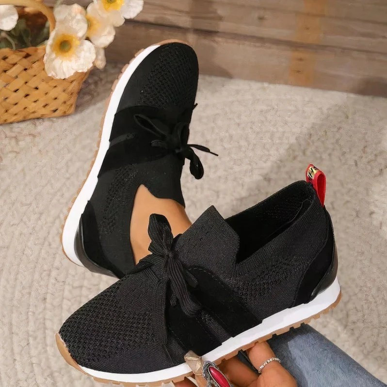 Wiebke - Zapatilla deportiva para mujer de malla, especialmente transpirable