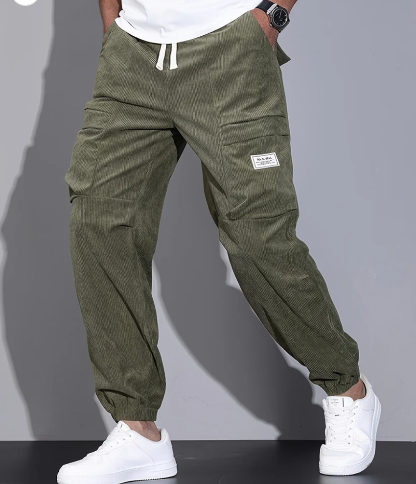 Pantalones de pana Leo para hombre - Elegantes y cálidos