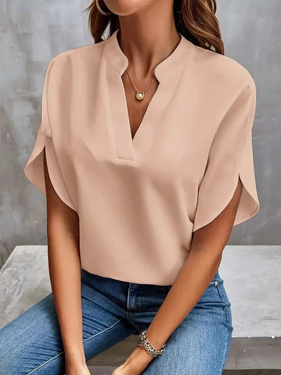 Lis - Lujosa y elegante blusa de gasa para mujer