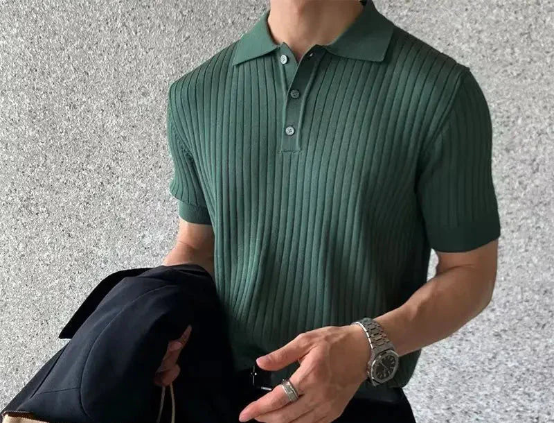 Camisa de manga corta para hombre - Look clásico