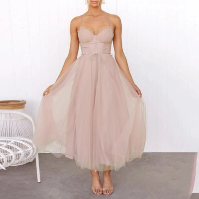 Madeline - Vestido de noche de malla