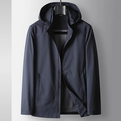 Chaqueta impermeable con capucha para hombre - Nadir