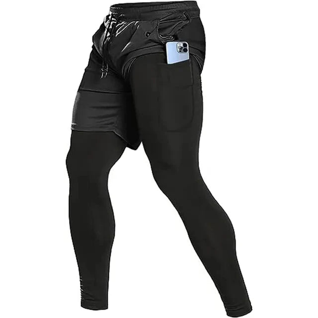 Vin - Pantalones de compresión para correr Performance Pants