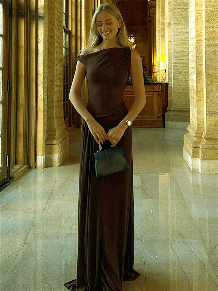 Elena - Vestido Largo de Malla