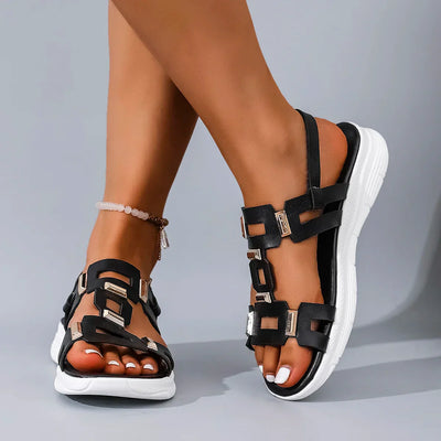 Sandalia de piel - Aries