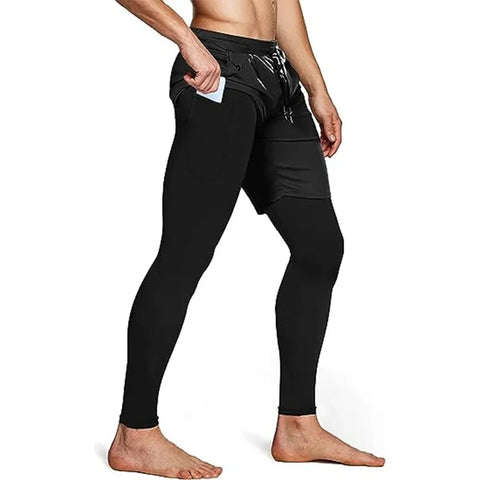 Vin - Pantalones de compresión para correr Performance Pants