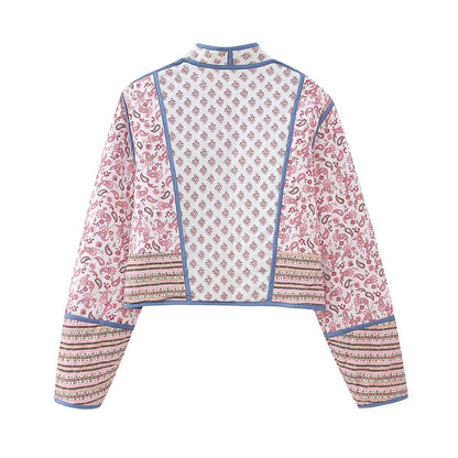 Rosalie - Chaqueta de mujer con estampado floral