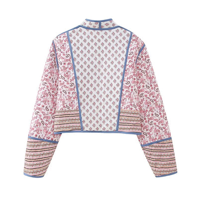 Rosalie - Chaqueta de mujer con estampado floral