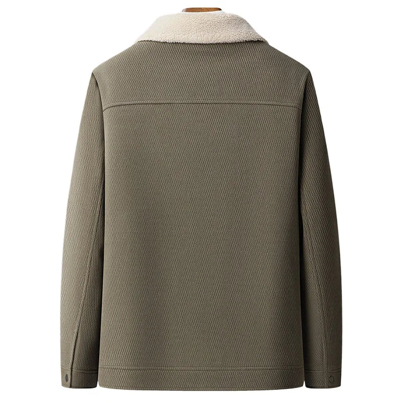 Chaqueta con cuello afelpado para hombre - Olivier
