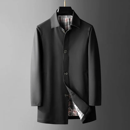 Abrigo elegante para hombre con forro clasico - Darion