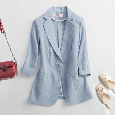 Blazer solapa elegante - Adrielle