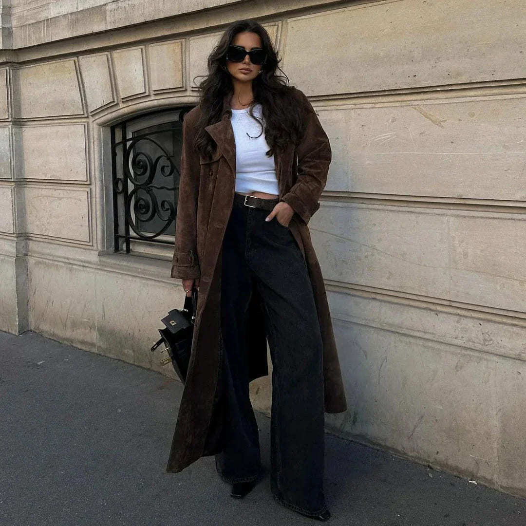 Abrigo vintage estilo clasico - Zoe