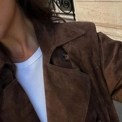 Abrigo vintage estilo clasico - Zoe