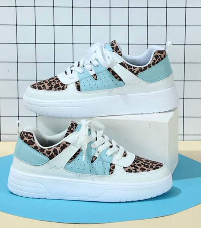 Sophie - Zapatillas blandas de moda para mujer con estampado de leopardo y estampados emocionantes