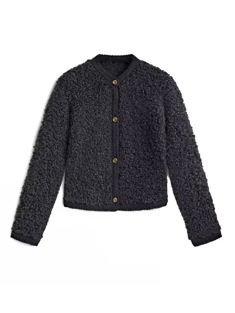 Jenna - Jersey de invierno teñido en prenda