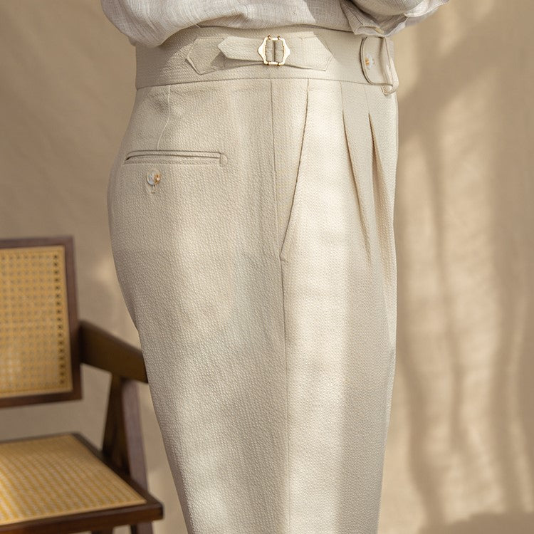 Pantalones business modernos para hombre con un corte cómodo