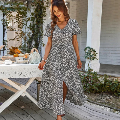 Sina - Maxivestido floral