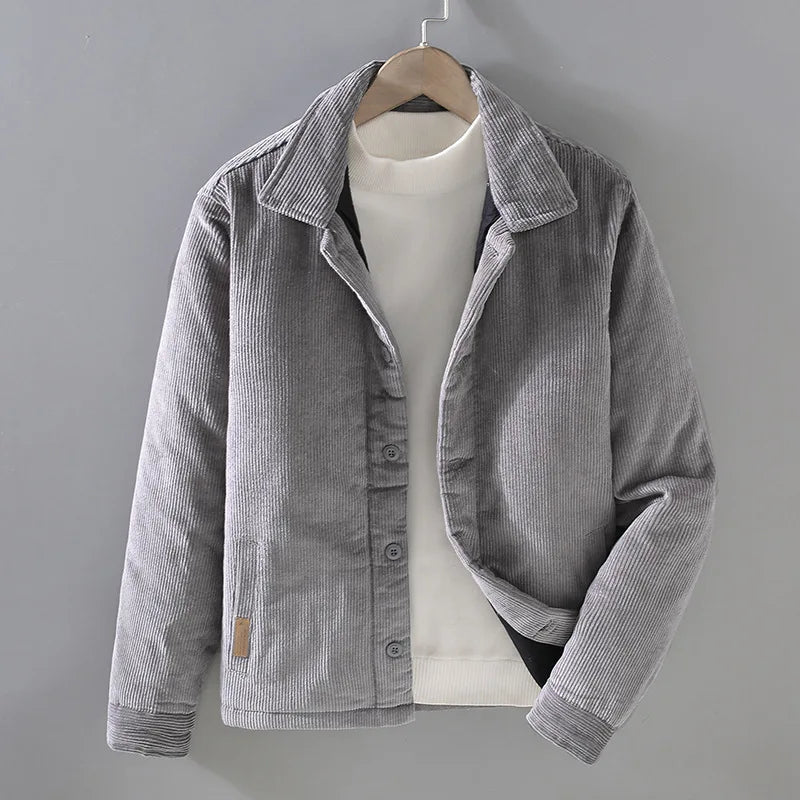 Chaqueta Vintage Acolchada de Pana