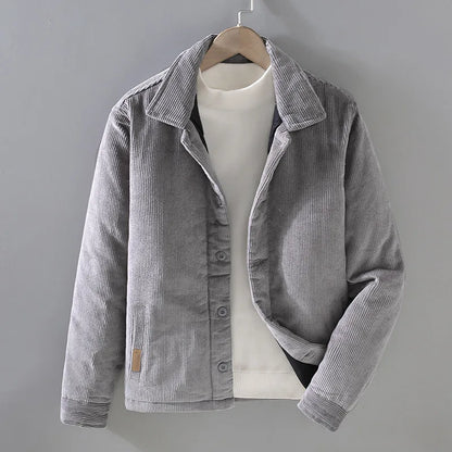 Chaqueta Vintage Acolchada de Pana