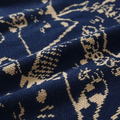 Delia - Jersey de punto con dibujo de gato