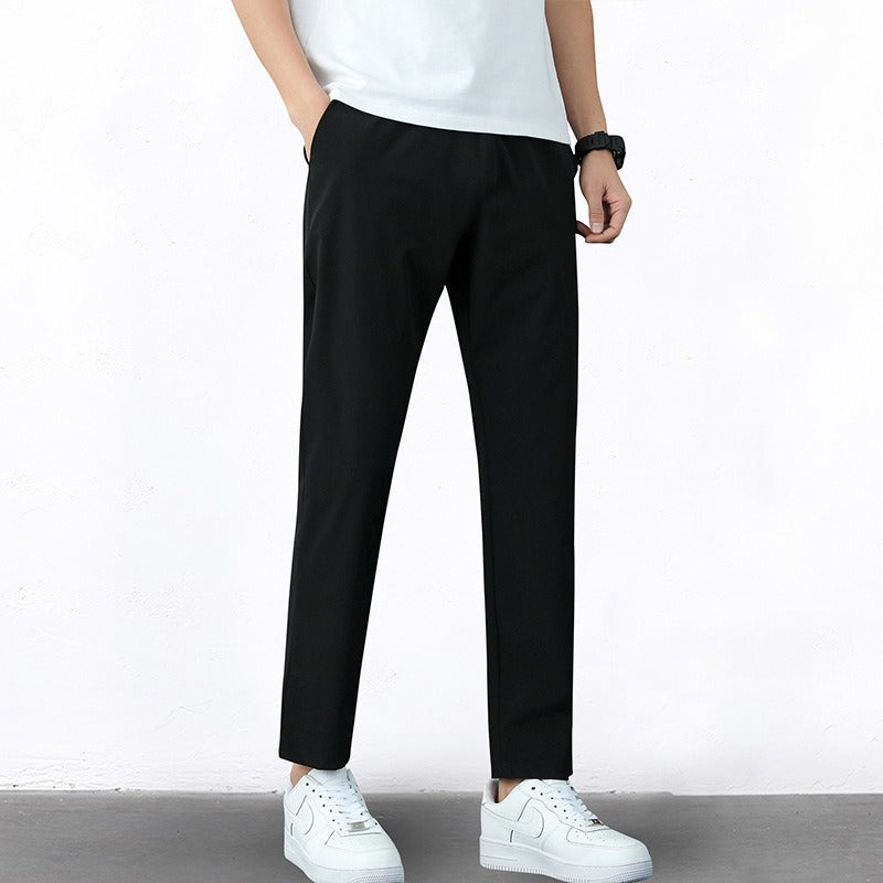 Pantalón hombre tejido elástico ajuste slim - Elías