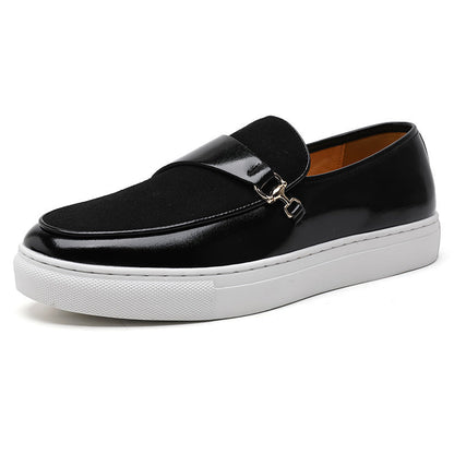 Zapatillas casual de piel para hombre - Jonas