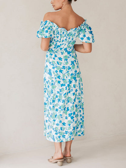 Mae - Fresco vestido midi floral de verano