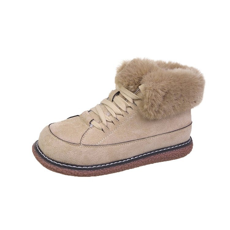 Botines de invierno para mujer con interior de pelo suave - Amelie