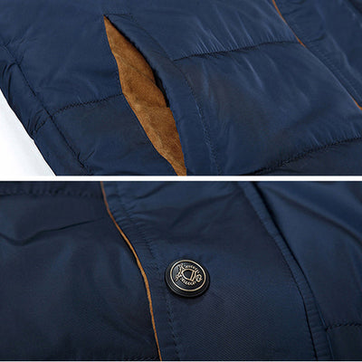 Chaqueta de otoño acolchada con capucha - Alaric