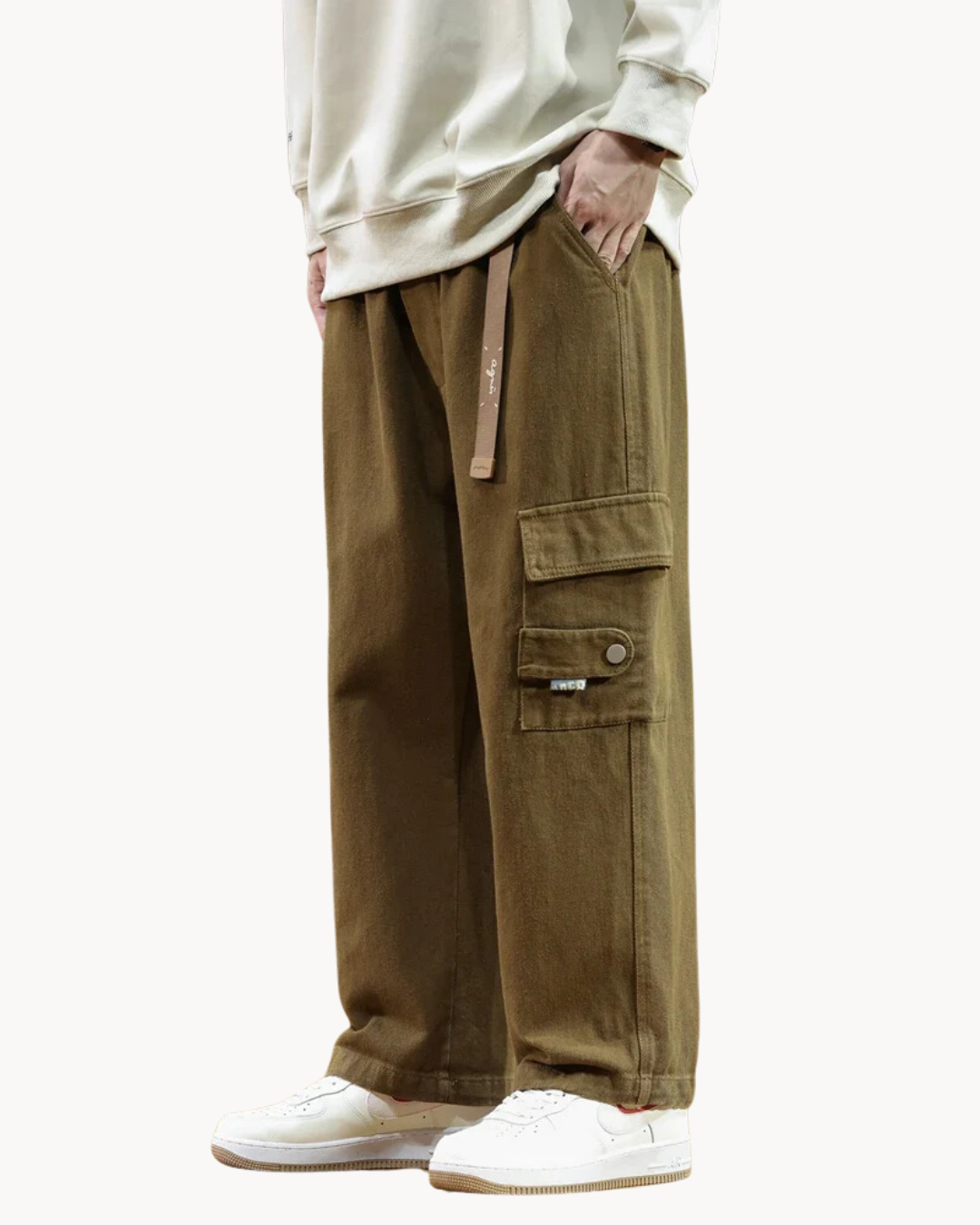 Tilo - Pantalones cargo transpirables de verano para hombre