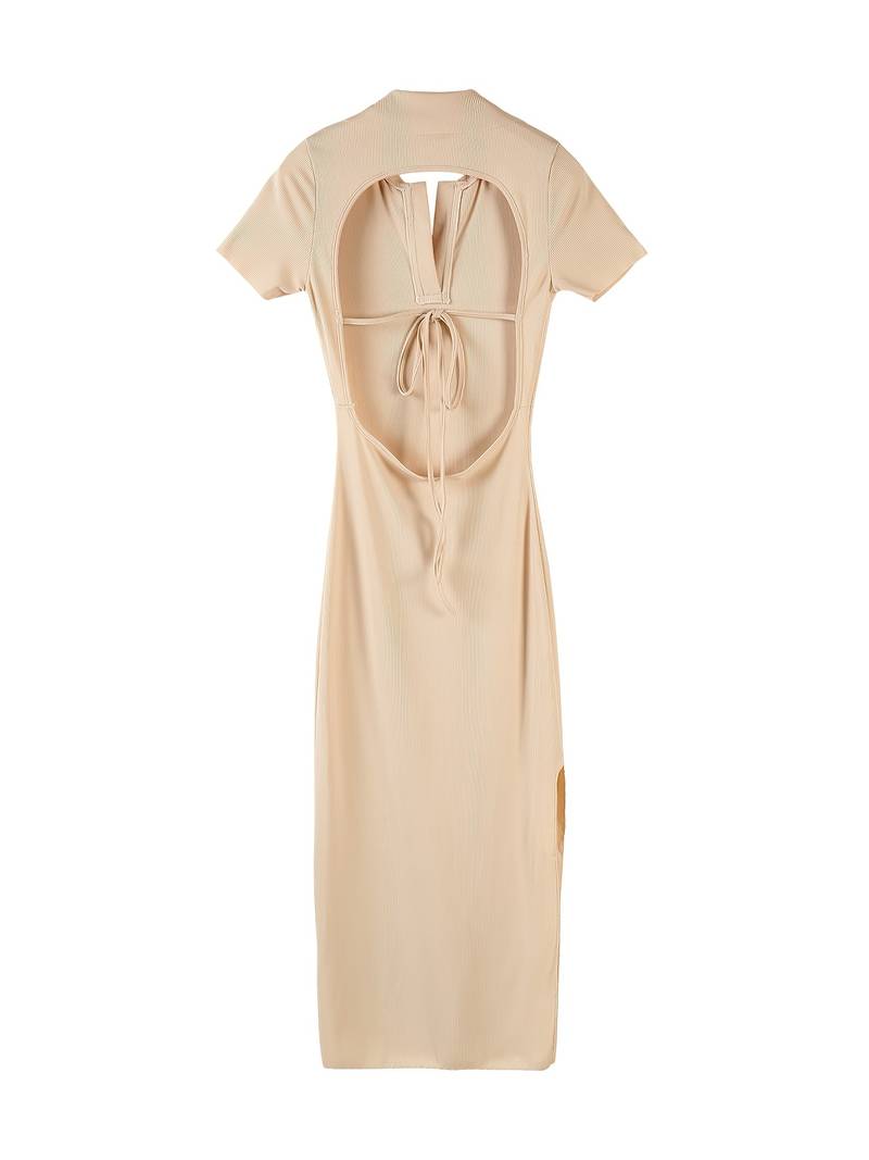 Ablet - Vestido ajustado con escote halter