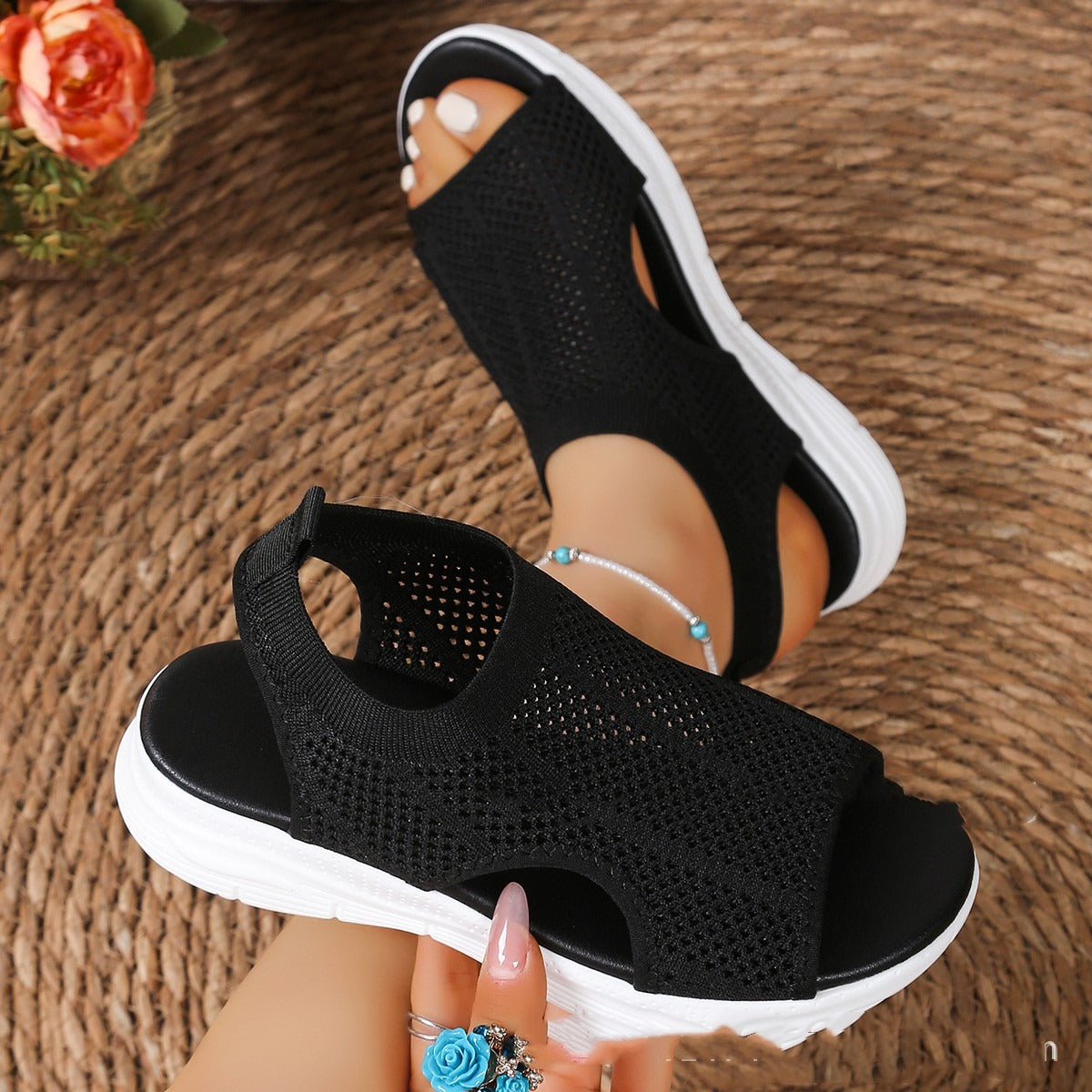 Sandalias deportivas para mujer con tejido transpirable estilo casual - Natalia