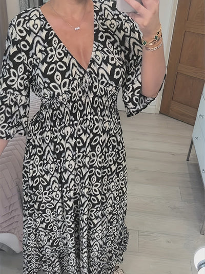 Dora - Vestido boho con estampado floral