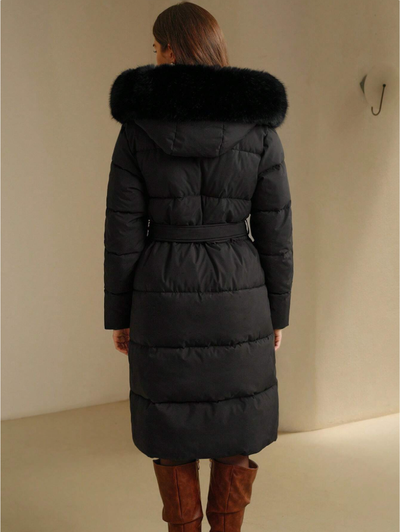 Abrigo largo para mujer acolchado - Lysandra